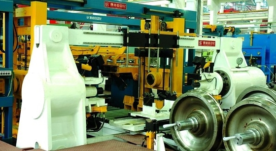 Horizontal Hydraulic Wheel Press