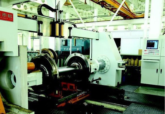 Pressa idraulica della ruota di CNC, macchinario idraulico automatico della stampa dell'ingranaggio